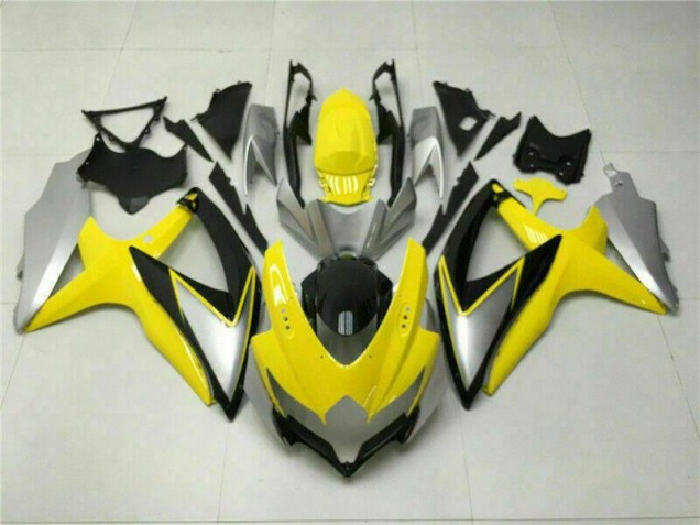 Affordable 2008-2010 Yellow Suzuki GSXR 600/750 Replacement Motorcycle Fairings Canada Affordable 2008-2010 Yellow Suzuki GSXR 600/750 Replacement Motorcycle Fairings Canada