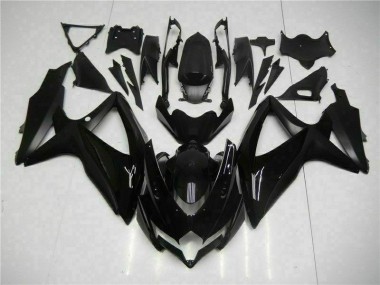 Affordable 2008-2010 Black Suzuki GSXR 600/750 Bike Fairings Canada