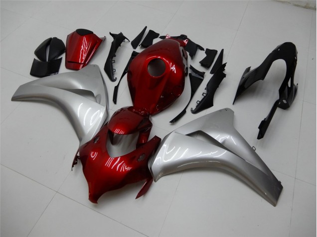 Affordable 2008-2011 Red Silver Honda CBR1000RR Motorbike Fairings Canada Affordable 2008-2011 Red Silver Honda CBR1000RR Motorbike Fairings Canada