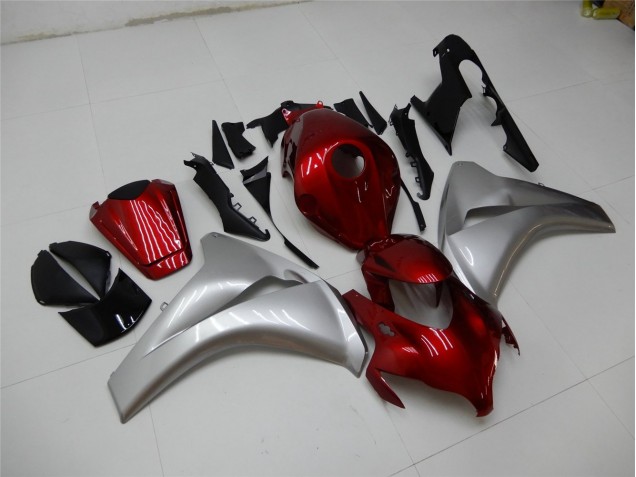 Affordable 2008-2011 Red Silver Honda CBR1000RR Motorbike Fairings Canada Affordable 2008-2011 Red Silver Honda CBR1000RR Motorbike Fairings Canada