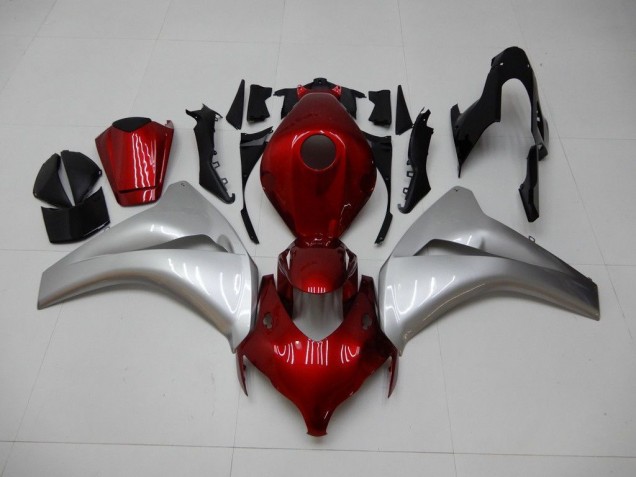 Affordable 2008-2011 Red Silver Honda CBR1000RR Motorbike Fairings Canada Affordable 2008-2011 Red Silver Honda CBR1000RR Motorbike Fairings Canada