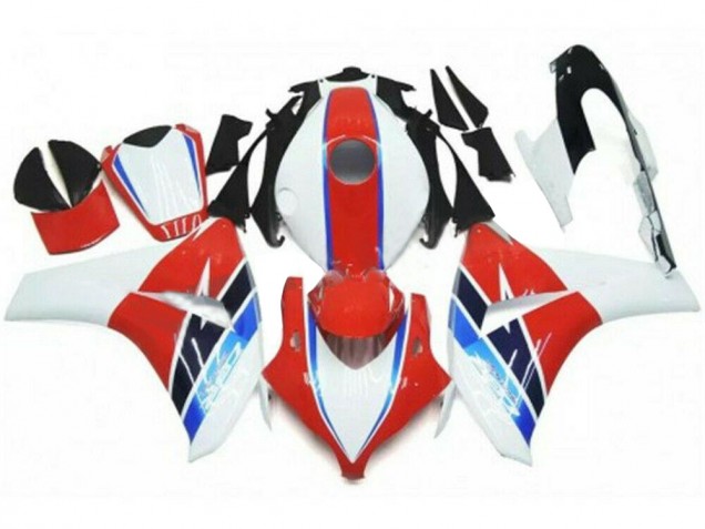 Affordable 2008-2011 Red White Honda CBR1000RR Motor Bike Fairings Canada
