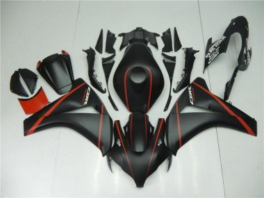 Affordable 2008-2011 Matte Black Red Honda CBR1000RR Motorcycle Fairing Canada