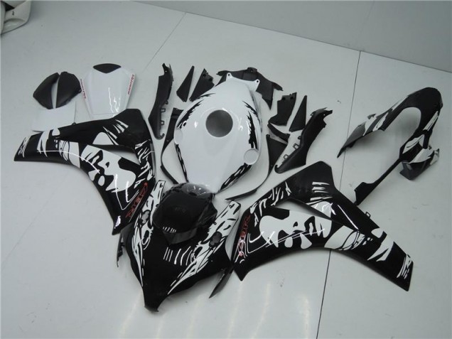 Affordable 2008-2011 Black White Honda CBR1000RR Motorbike Fairing Canada Affordable 2008-2011 Black White Honda CBR1000RR Motorbike Fairing Canada