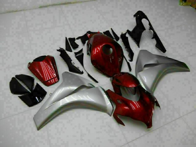 Affordable 2008-2011 Red Silver Honda CBR1000RR Replacement Motorcycle Fairings Canada Affordable 2008-2011 Red Silver Honda CBR1000RR Replacement Motorcycle Fairings Canada