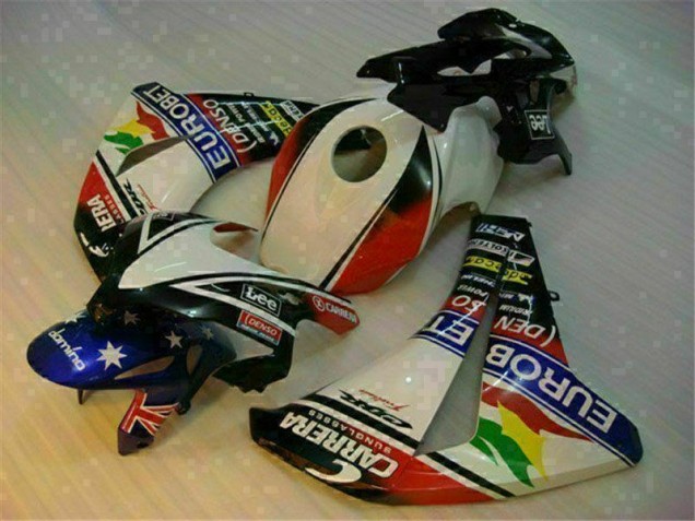Affordable 2008-2011 White Blue Honda CBR1000RR Motorcycle Fairing Canada Affordable 2008-2011 White Blue Honda CBR1000RR Motorcycle Fairing Canada