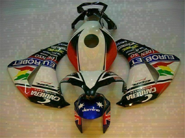 Affordable 2008-2011 White Blue Honda CBR1000RR Motorcycle Fairing Canada Affordable 2008-2011 White Blue Honda CBR1000RR Motorcycle Fairing Canada