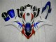 Affordable 2008-2011 White Blue Honda CBR1000RR Motorcycle Fairing Kits Canada