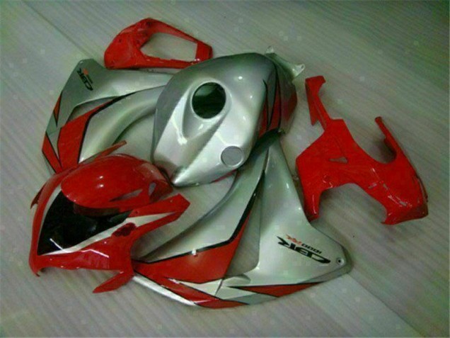 Affordable 2008-2011 Red Silver Honda CBR1000RR Motorbike Fairing Canada