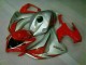 Affordable 2008-2011 Red Silver Honda CBR1000RR Motorbike Fairing Canada