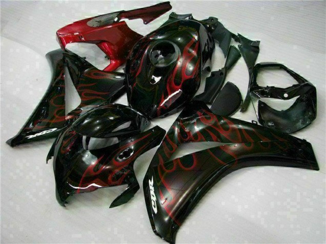 Affordable 2008-2011 Red Flame Honda CBR1000RR Motorbike Fairing Kits Canada Affordable 2008-2011 Red Flame Honda CBR1000RR Motorbike Fairing Kits Canada