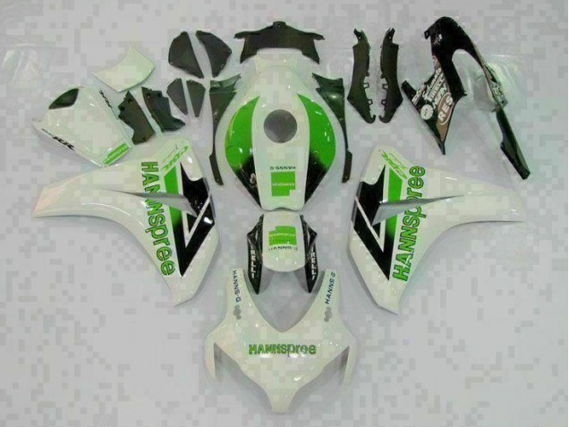 Affordable 2008-2011 Green White Honda CBR1000RR Motorcycle Fairings Kit Canada Affordable 2008-2011 Green White Honda CBR1000RR Motorcycle Fairings Kit Canada