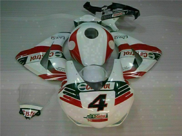 Affordable 2008-2011 White Castrol 4 Honda CBR1000RR Motorcycle Fairing Canada Affordable 2008-2011 White Castrol 4 Honda CBR1000RR Motorcycle Fairing Canada