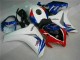 Affordable 2008-2011 White Blue Honda CBR1000RR Bike Fairing & Plastics Canada Affordable 2008-2011 White Blue Honda CBR1000RR Bike Fairing & Plastics Canada