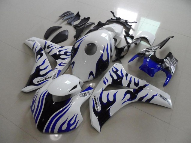Affordable 2008-2011 Blue Black Flame Race Honda CBR1000RR Motorbike Fairing Kits Canada Affordable 2008-2011 Blue Black Flame Race Honda CBR1000RR Motorbike Fairing Kits Canada