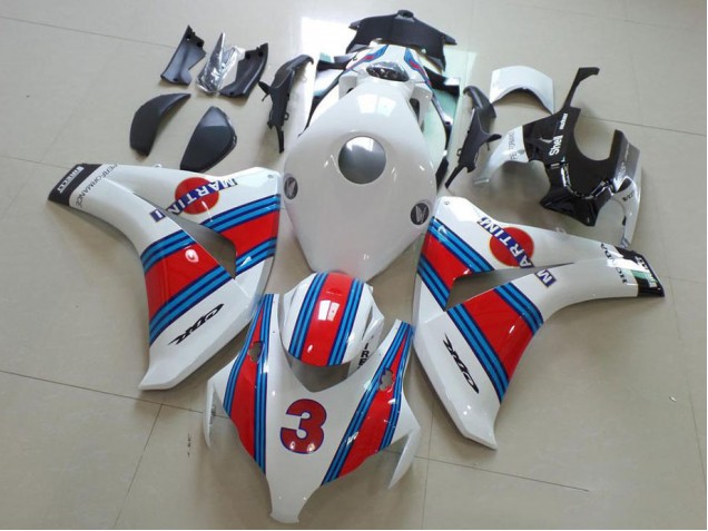 Affordable 2008-2011 Martini 3 Honda CBR1000RR Motorcyle Fairings Canada