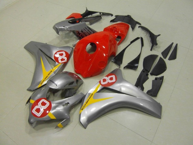 Affordable 2008-2011 Silver Red 8 Honda CBR1000RR Motorbike Fairings Canada Affordable 2008-2011 Silver Red 8 Honda CBR1000RR Motorbike Fairings Canada