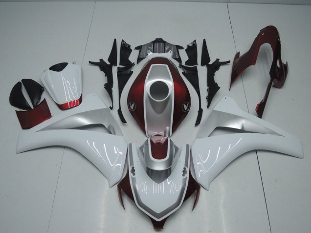 Affordable 2008-2011 Red White and Silver Honda CBR1000RR Bike Fairing Canada Affordable 2008-2011 Red White and Silver Honda CBR1000RR Bike Fairing Canada