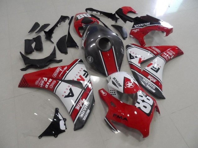 Affordable 2008-2011 Red and Grey Fma Honda CBR1000RR Motorbike Fairing Canada