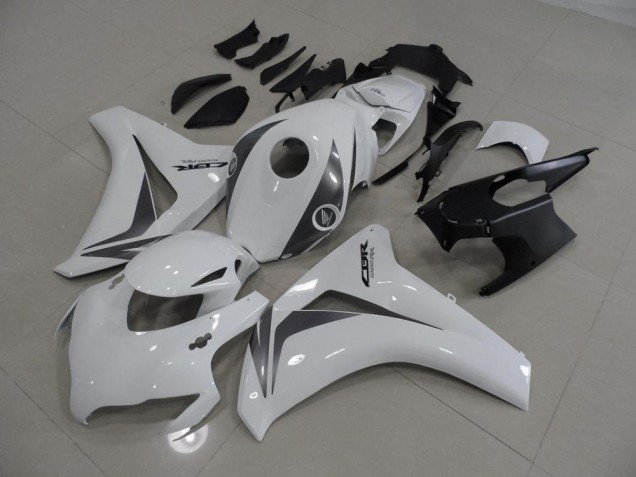 Affordable 2008-2011 White and Grey Honda CBR1000RR Motorcycle Bodywork Canada Affordable 2008-2011 White and Grey Honda CBR1000RR Motorcycle Bodywork Canada
