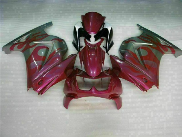 Affordable 2008-2012 Purple Red Kawasaki EX250 Replacement Motorcycle Fairings Canada Affordable 2008-2012 Purple Red Kawasaki EX250 Replacement Motorcycle Fairings Canada