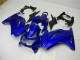 Affordable 2008-2012 Glossy Blue Kawasaki EX250 Motorcycle Fairings Kit Canada