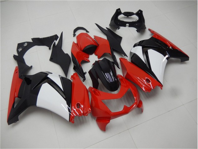 Affordable 2008-2012 Red Black White Kawasaki EX250 Motorcycle Fairings Canada Affordable 2008-2012 Red Black White Kawasaki EX250 Motorcycle Fairings Canada