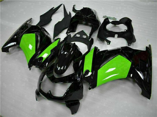 Affordable 2008-2012 Black Green Kawasaki EX250 Motorbike Fairings Canada Affordable 2008-2012 Black Green Kawasaki EX250 Motorbike Fairings Canada