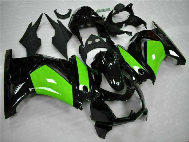 Affordable 2008-2012 Black Green Kawasaki EX250 Motorbike Fairings Canada Affordable 2008-2012 Black Green Kawasaki EX250 Motorbike Fairings Canada
