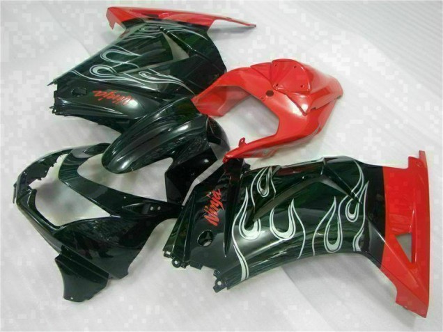 Affordable 2008-2012 Black Red Ninja Kawasaki EX250 Motorcycle Fairing Canada Affordable 2008-2012 Black Red Ninja Kawasaki EX250 Motorcycle Fairing Canada