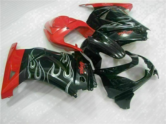 Affordable 2008-2012 Black Red Ninja Kawasaki EX250 Motorcycle Fairing Canada Affordable 2008-2012 Black Red Ninja Kawasaki EX250 Motorcycle Fairing Canada