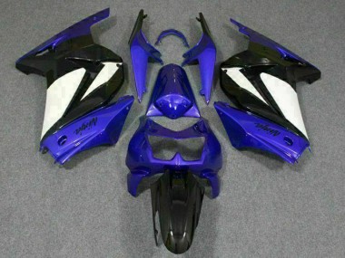 Affordable 2008-2012 Blue White Black Ninja Kawasaki EX250 Motorbike Fairing Canada