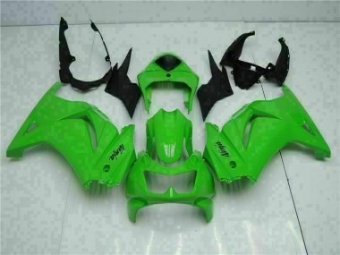 Affordable 2008-2012 Green Black Ninja Kawasaki EX250 Motorcycle Fairing Kit Canada