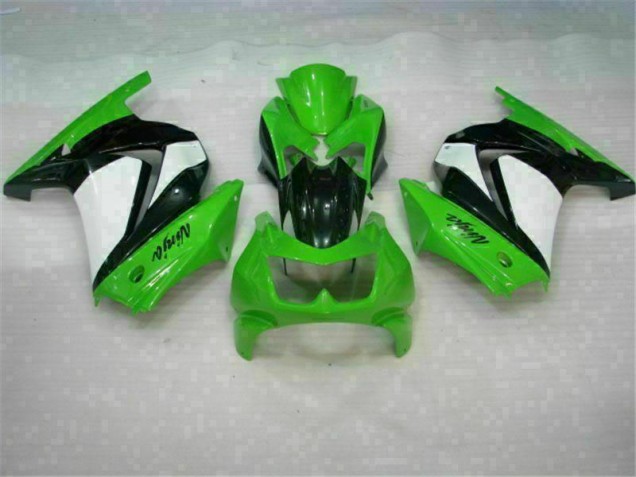 Affordable 2008-2012 Green Black Ninja Kawasaki EX250 Motorbike Fairing Canada