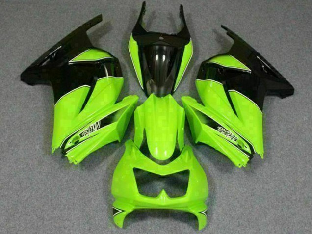 Affordable 2008-2012 Green Black Ninja Kawasaki EX250 Motor Bike Fairings Canada Affordable 2008-2012 Green Black Ninja Kawasaki EX250 Motor Bike Fairings Canada