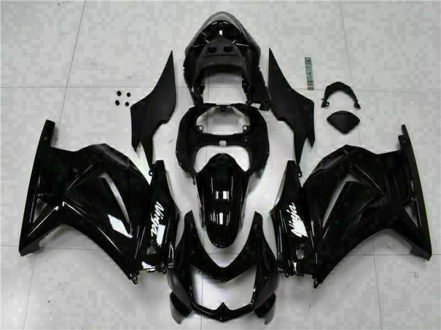 Affordable 2008-2012 Black Ninja Kawasaki EX250 Bike Fairing Kit Canada