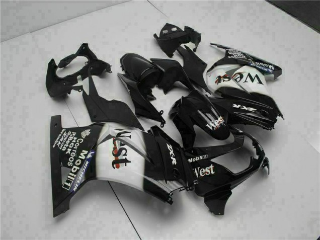 Affordable 2008-2012 Black West Kawasaki EX250 Motorcycle Fairings Kits Canada Affordable 2008-2012 Black West Kawasaki EX250 Motorcycle Fairings Kits Canada