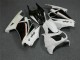Affordable 2008-2012 White Black Ninja Kawasaki EX250 Replacement Fairings Canada Affordable 2008-2012 White Black Ninja Kawasaki EX250 Replacement Fairings Canada