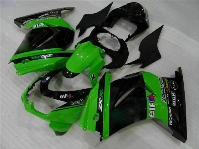 Affordable 2008-2012 Black Green Kawasaki EX250 Motorcylce Fairings Canada Affordable 2008-2012 Black Green Kawasaki EX250 Motorcylce Fairings Canada