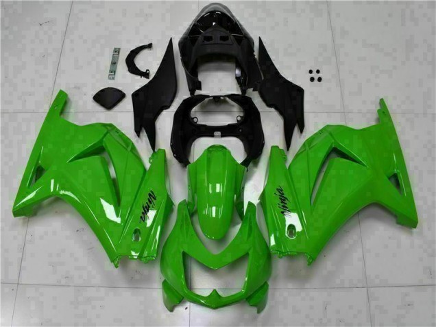 Affordable 2008-2012 Green Black Ninja Kawasaki EX250 Motorcycle Fairing Kits Canada