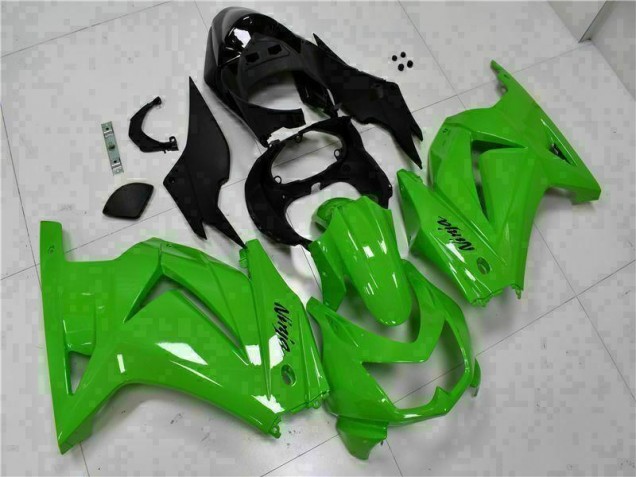 Affordable 2008-2012 Green Black Ninja Kawasaki EX250 Motorcycle Fairing Kits Canada