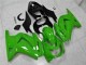 Affordable 2008-2012 Green Black Ninja Kawasaki EX250 Motorcycle Fairing Kits Canada