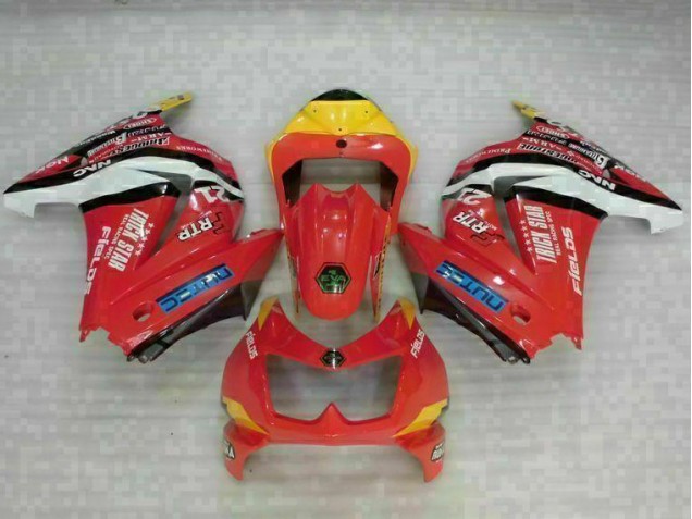 Affordable 2008-2012 Red Yellow Kawasaki EX250 Motorcycle Fairing Kit Canada Affordable 2008-2012 Red Yellow Kawasaki EX250 Motorcycle Fairing Kit Canada