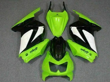 Affordable 2008-2012 Green Black Ninja Kawasaki EX250 Replacement Motorcycle Fairings Canada