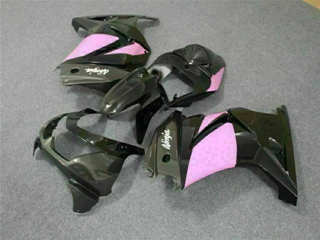 Affordable 2008-2012 Black Pink Ninja Kawasaki EX250 Motorcycle Replacement Fairings Canada Affordable 2008-2012 Black Pink Ninja Kawasaki EX250 Motorcycle Replacement Fairings Canada