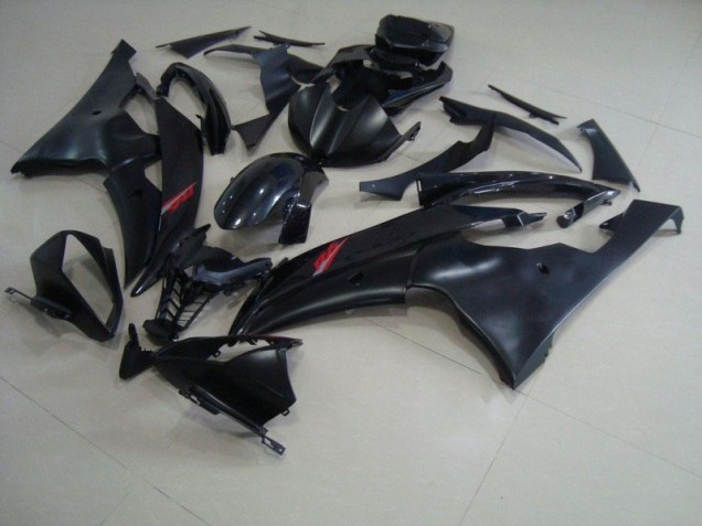 Affordable 2008-2016 Matte Black Glossy Black Yamaha YZF R6 Motorcycle Fairings Kit Canada Affordable 2008-2016 Matte Black Glossy Black Yamaha YZF R6 Motorcycle Fairings Kit Canada