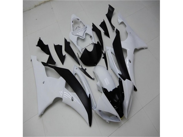 Affordable 2008-2016 White Black Yamaha YZF R6 Bike Fairings & Bodywork Canada