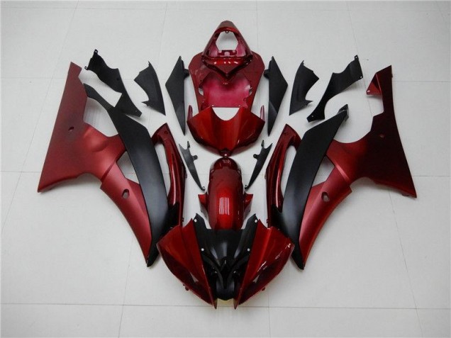 Affordable 2008-2016 Red Black Yamaha YZF R6 Bike Fairing Kit Canada Affordable 2008-2016 Red Black Yamaha YZF R6 Bike Fairing Kit Canada