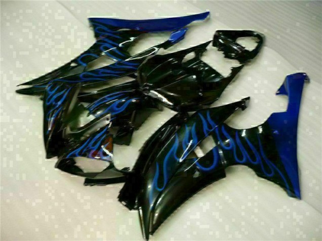Affordable 2008-2016 Blue Flame Black Yamaha YZF R6 Motorcylce Fairings Canada Affordable 2008-2016 Blue Flame Black Yamaha YZF R6 Motorcylce Fairings Canada