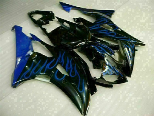 Affordable 2008-2016 Blue Flame Black Yamaha YZF R6 Motorcylce Fairings Canada Affordable 2008-2016 Blue Flame Black Yamaha YZF R6 Motorcylce Fairings Canada